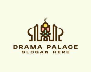 Islamic Mosque Architecture logo design