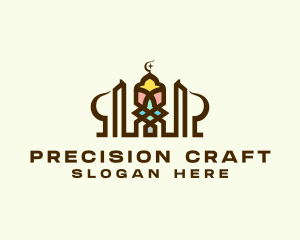 Islamic Mosque Architecture logo design