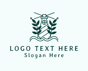 Florist - Lighthouse Leaf Tower logo design