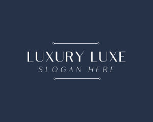 Premium Classy Brand logo design