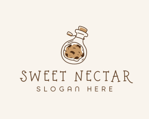 Cookie Potion Jar logo design