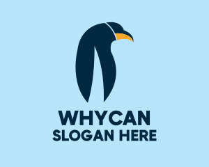 Arctic - Emperor Penguin Animal logo design