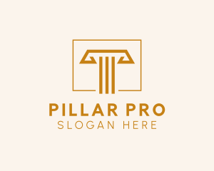 Luxury Pillar Architecture logo design