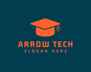 Tech School Graduate logo design