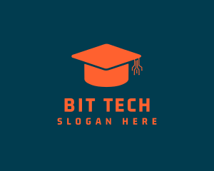 Tech School Graduate logo design