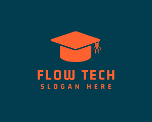 Tech School Graduate logo design