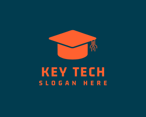 Tech School Graduate logo design