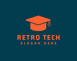 Tech School Graduate logo design