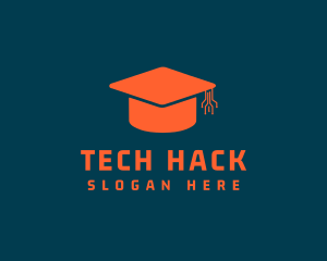 Tech School Graduate logo design