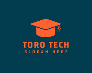 Tech School Graduate logo design