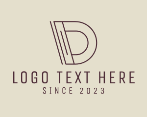 Style - Deluxe Brand Letter D logo design