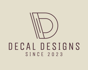 Deluxe Brand Letter D  logo design