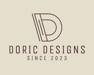 Deluxe Brand Letter D  logo design