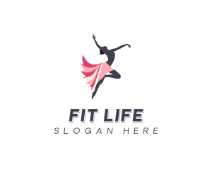 Sports Dancing Fitness logo design