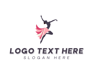 Gymnastics - Sports Dancing Fitness logo design