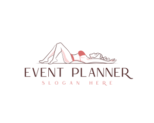 Feminine Hygiene - Erotic Sexy Woman Lingerie logo design