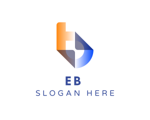 Internet - Gradient Tech Letter B logo design