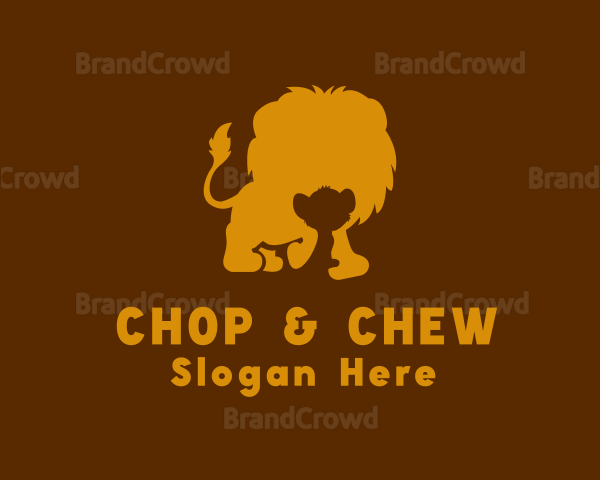 Wild Lion Cub Logo