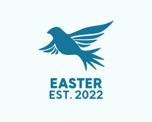Peace - Dove Bird Spiritual logo design