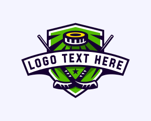 Goalie - Hockey Sports Championship logo design