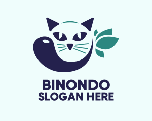 Feline - Cat Pet Spa logo design