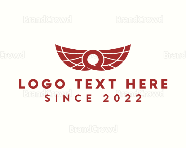 Aviation Transportation Wing Logo