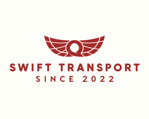 Aviation Transportation Wing logo design