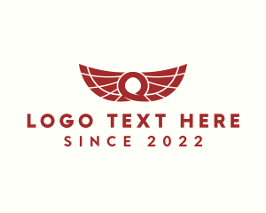 Transportation - Aviation Transportation Wing logo design