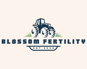 Tractor Field Agriculture logo design