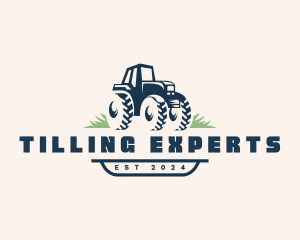 Tilling - Tractor Field Agriculture logo design