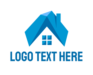Roof - Architecture Builder Realty logo design