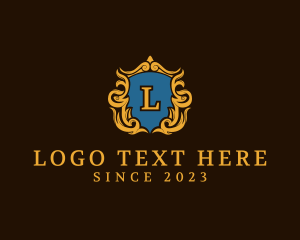Medieval - Luxury Bank Insurance Crest logo design