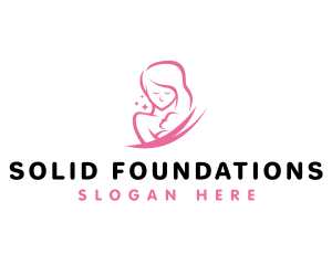 Child - Mother Baby Pediatrics logo design