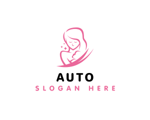 Adoption - Mother Baby Pediatrics logo design
