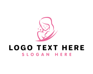 Doula - Mother Baby Pediatrics logo design