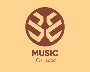 Cultural - Brown Ethnic Buckler logo design
