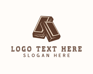 Snack - Chocolate Sweet Chocolatier logo design