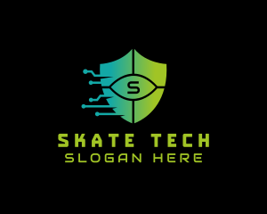 Tech Shield Software App logo design