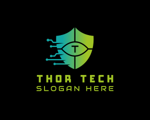 Tech Shield Software App logo design