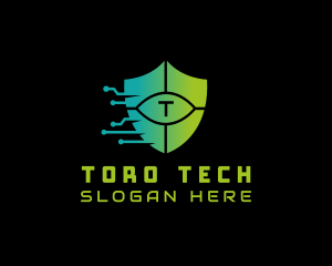 Tech Shield Software App logo design