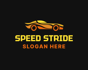 Speed Car Racing logo design