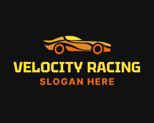 Speed Car Racing logo design