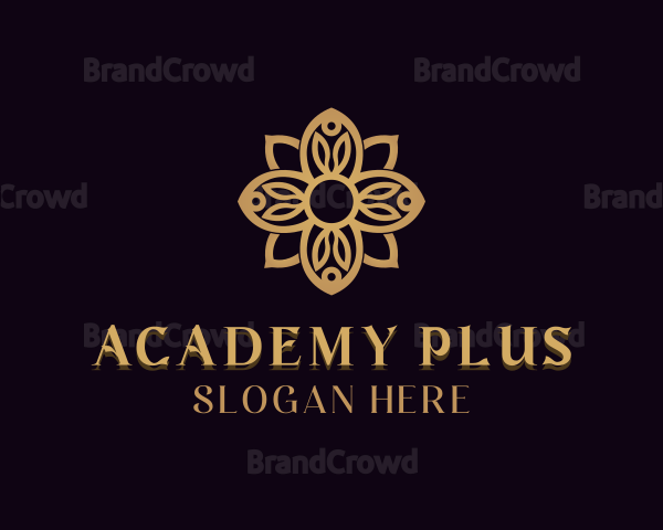 Luxury Flower Wedding Logo