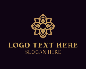 Feminine - Luxury Flower Wedding logo design