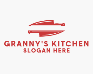 Cooking Knife Blade logo design