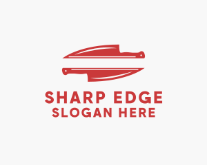 Cooking Knife Blade logo design