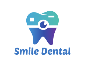 Tooth Dentist Medical logo design