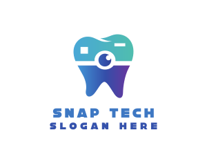 Tooth Dentist Medical logo design