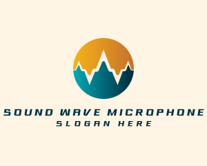 Global Sound Wave logo design