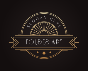 Classic Art Deco Ornament logo design